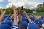 Baseball vs Babson NEWMAC Finals  Wheaton College vs Babson College play in the NEWMAC baseball championship finals. - (Photo by Keith Nordstrom) : Wheaton, baseball, NEWMAC, Babson